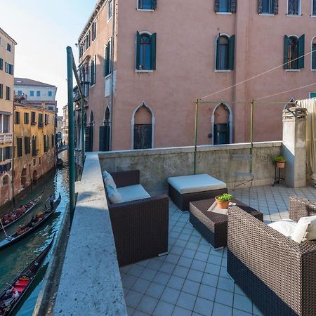 Tre Sestieri Terrace Canal View Venedig Exteriör bild
